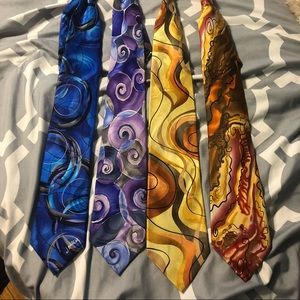 4 Jerry Garcia ties